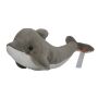 Plush dolphin Lars - gray