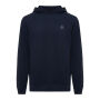 IQONIQ Yengo recycled katoen hoodie met steekzakken, donkerblauw (XXS)