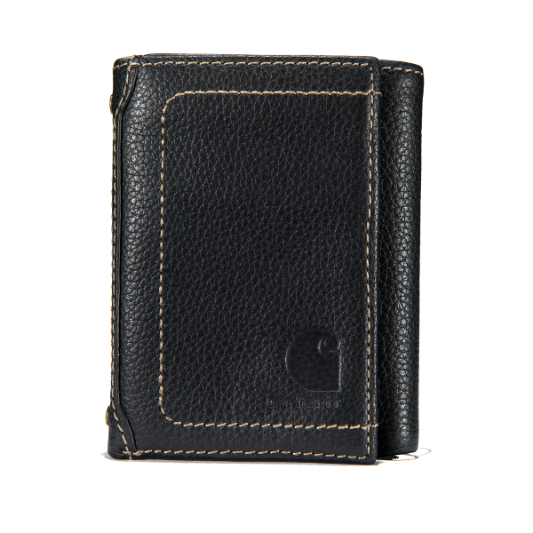 Carhartt PEBBLE LEATHER TRIFOLD WALLET