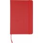 Gerecyclede PU notitieboek Eva rood