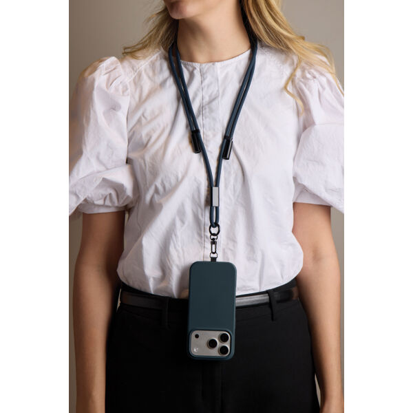 VINGA Baltimore RCS Telefoonkoord met oplaadkabel, donkerblauw VINGA Baltimore RCS Telefoonkoord met oplaadkabel, donkerblauw