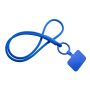 Tubyard lanyard telefoonhouder met elastische buis - Oceaanblauw