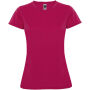 Montecarlo sportshirt met korte mouwen voor dames - Rossette - S