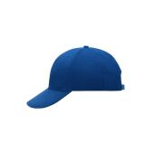 6 Panel Cap Laminated royal