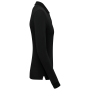 Bio180 piqué damespolo lange mouwen Black XS