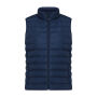 Iqoniq Meru dames gerecycled polyester bodywarmer, donkerblauw (L)