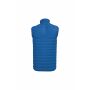 Gewatteerde heren bodywarmer royal blue 4XL