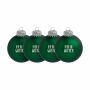 Kerstbal Ø 6 cm - set van 4 - Made in Europe