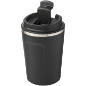 Thor 360 ml lekvrije koper vacuüm geïsoleerde drinkfles - Zwart