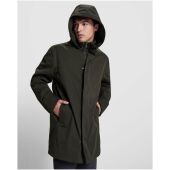 Unisex parka met gewatteerde kraag - Zwart - XXL