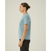Stella Muser - Het dames Iconic T-shirt - Pebble Blue (XXL)