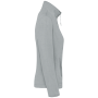 Microfleece met rits dames Snow Grey XL