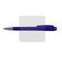 Zeno transparant Mn - donkerblauw
