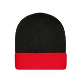black/red
