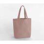 HEAVYWEIGHT CANVAS TOTE BAG, ROSE PINK, One size, WESTFORD MILL
