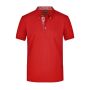 Men's Plain Polo red/red-white 3XL
