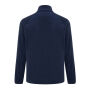 Iqoniq Talung gerecycled polyester fleece jas met rits, donkerblauw (L)
