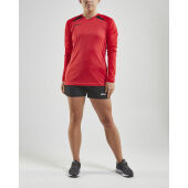 PRO CONTROL IMPACT LS TEE W BRIGHT RED-B XL