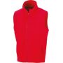 Micro fleece gilet Red XS