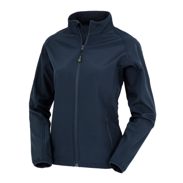 Gerecycled damessoftshelljas Navy XXL Gerecycled damessoftshelljas Navy XXL