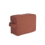 Toilettas van biologisch katoen. Washed Pink Ochre One Size