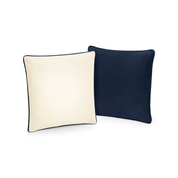 Fairtrade Cotton Piped Cushion Cover