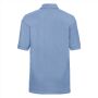 RUS Children's Classic Polycot. Polo, Sky, 11-12jr