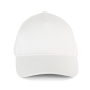 Biologisch katoenen pet met 5 panelen - K-up Gold Label Off White One Size