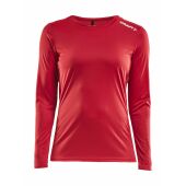 *Rush LS tee wmn bright red xxl