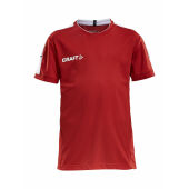 *Progress practise tee jr br.red/white 158/164