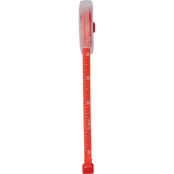 Plastic oprolbare meetlint Theo zwart Plastic oprolbare meetlint Theo zwart