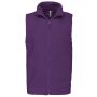 Bodywarmer van microfleece heren purple 5XL