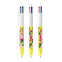 BIC® 4 Colours® balpen 4 Colours ballpen LP yellow_UP white_RI white