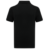 Bio180 piqué kinderpolo Black 4/6 jaar