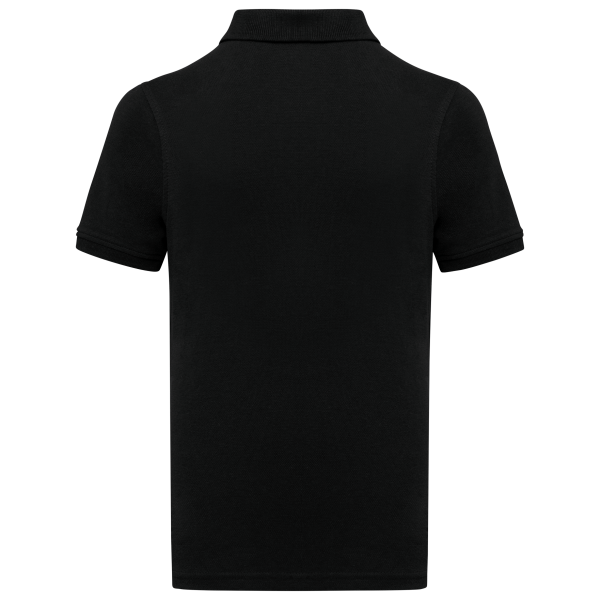 Bio180 piqué kinderpolo Black 4/6 jaar Bio180 piqué kinderpolo Black 4/6 jaar