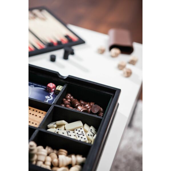 FAMILY-FUN - Houten spellendoos bruin FAMILY-FUN - Houten spellendoos bruin