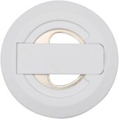 Ain magnetische telefoonstandaard van gerecycled plastic met flesopener - Wit Ain magnetische telefoonstandaard van gerecycled plastic met flesopener - Wit