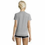SPORTY WOMEN - SPORTYdames t-shirt 140g - L - Zuiver Grijs