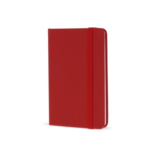 A6-notitieboek van PU met FSC-pagina's - Rood