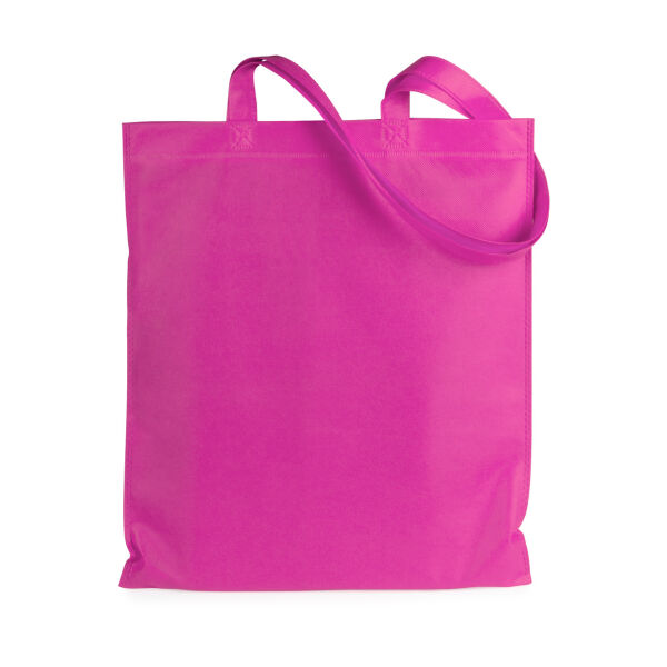Non-woven Boodschappentas Wozzin | 70 g/m² | 36×40 cm | Lange hengsels | Fuchsia Non-woven Boodschappentas Wozzin | 70 g/m² | 36×40 cm | Lange hengsels | Fuchsia