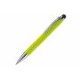 Balpen stylus metaal - Lichtgroen