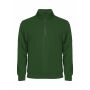 Basic Half Zip Bottle Green 3XL