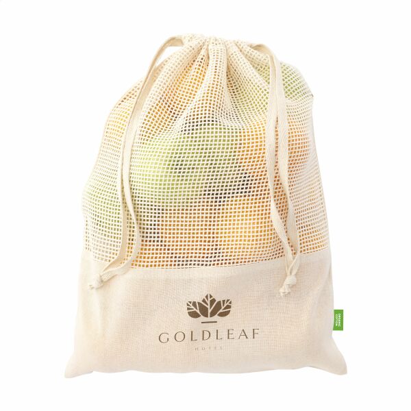 Natura Organic GOTS Mesh Bag (120 g/m²) fruitzakje