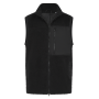 Gerecycled sherpa gilet Black S
