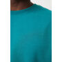 IQONIQ Kruger gerecycled katoen relaxed sweater, verdigris (L)