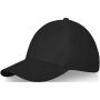 Drake 6 panel trucker-cap - Zwart