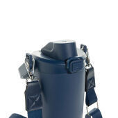 Avira Ayala RCS R-RVS duosip afsluitbare crossbody tumbler, donkerblauw