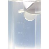 Forza 700 ml sportfles met shakerbal - Wit