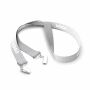 Polyester Pantone-gematchte zeefdruk keycord met 2 clips