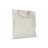 Schoudertas katoen ecru OEKO-TEX® kort 220g/m² 38x42 cm - Ecru